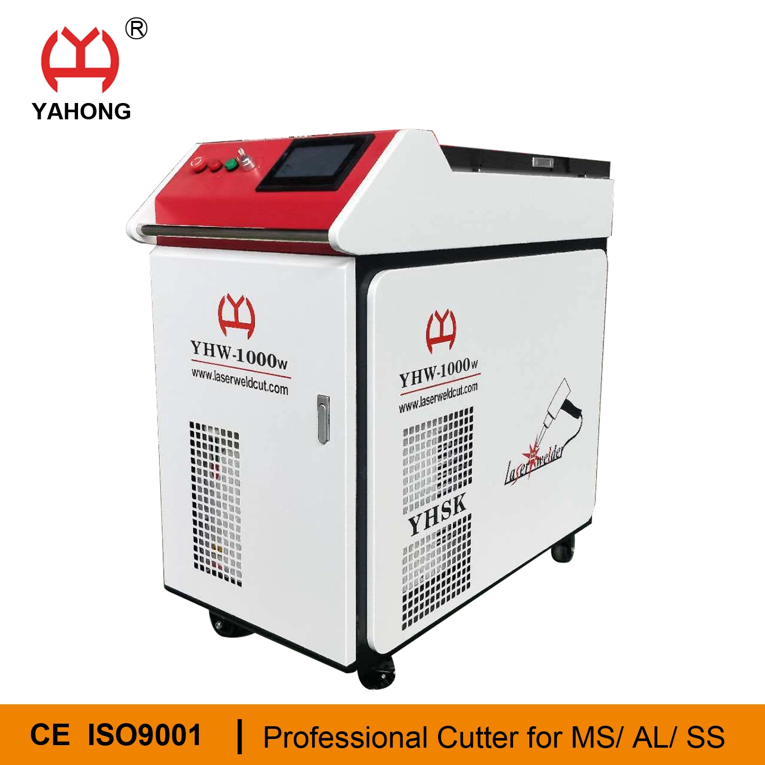 1000W 1500W 2000W Großhandel Handheld Fiber Laser Welding Machinery für Ms Ss Al Copper