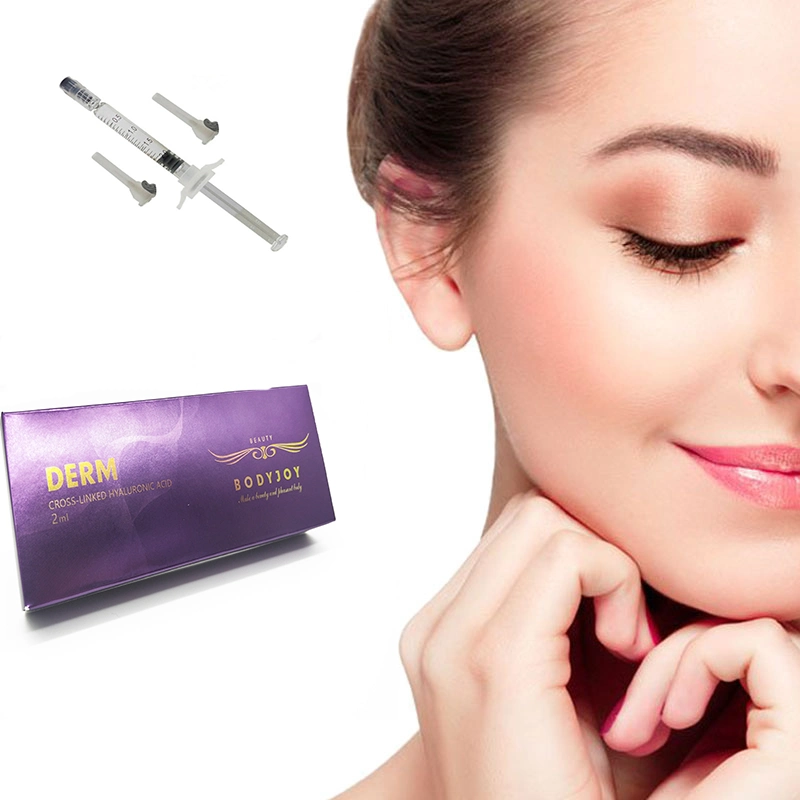 2ml Injectable Hyaluronic Acid Ha Face Dermal Filler Syringe