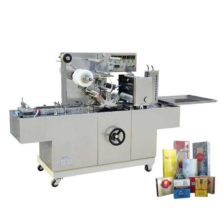 Automatic Cigarettes Box Three-Dimensional Packing Machine Transparent Film Cellophane Wrapping Machine
