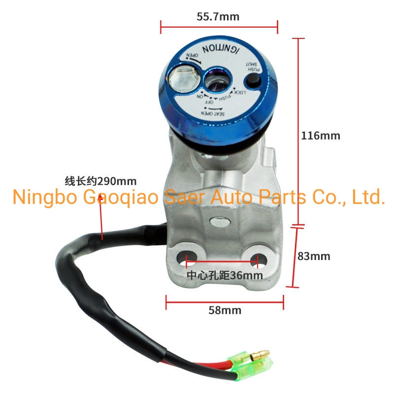 Motorcycle Accessories Are Suitable for Nmax155 Full Car Faucet Lock Electric Door Fuel Tank Cover Lock Head