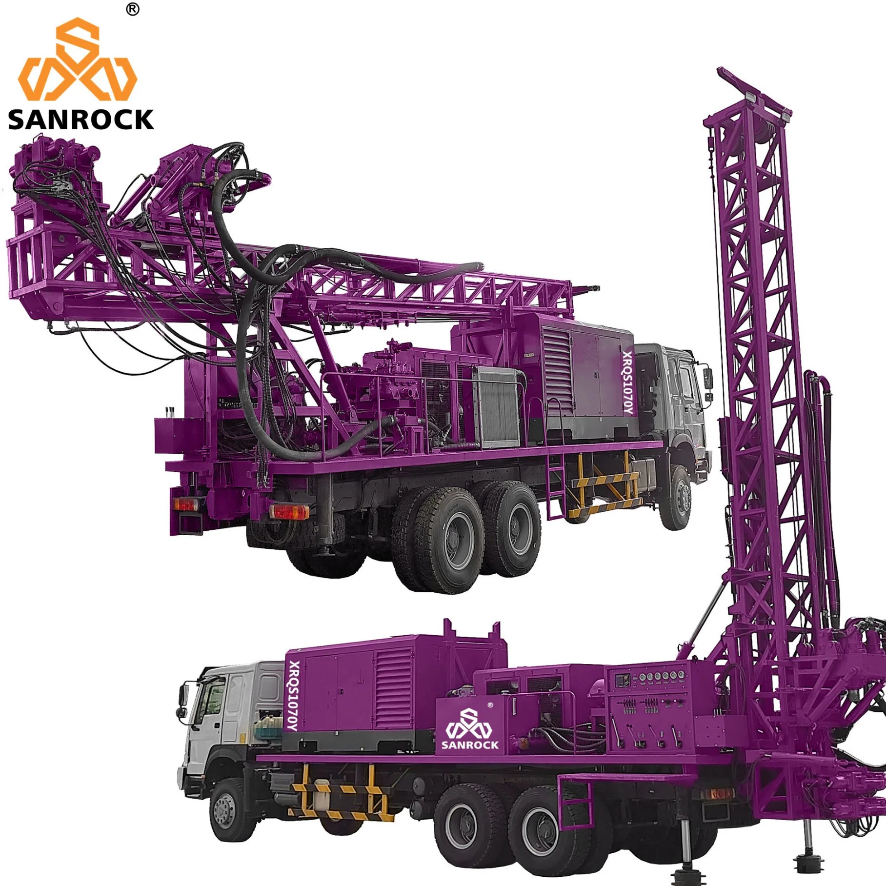 Truck Mounted Water Well Drill Rig Machine Hydraulic Portable Water Drilling Rig Price