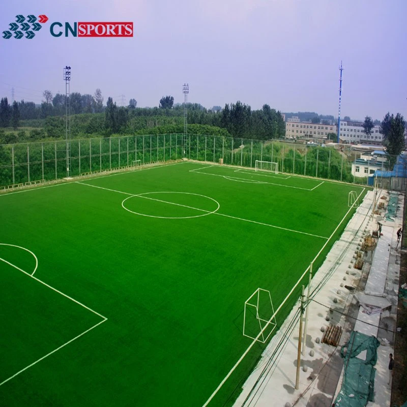 Artificial Lawn Construction Site and Soccer Floor Ground Artificial Grass