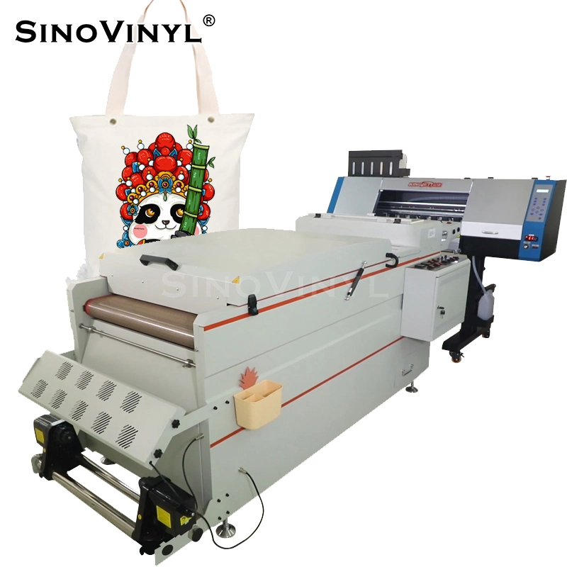 SINOVINYL Automatic Printing Transfer Technology DTF PET Film Printer Multicolor Printing DTF Printer Machine For Fabric