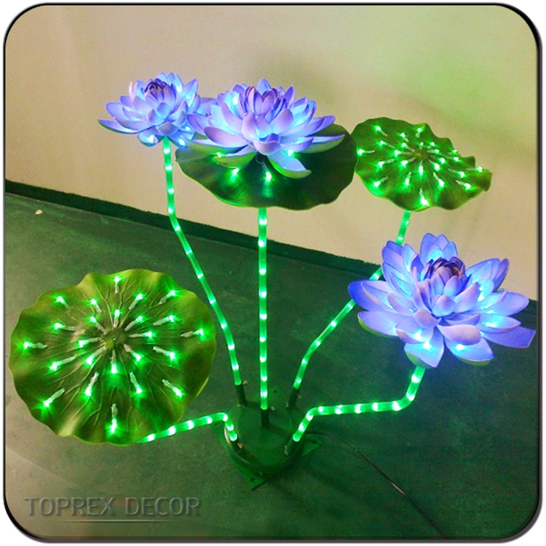 Les lumières de Noël Noël LED Haute luminosité lumière IP65 Lampe Lotus