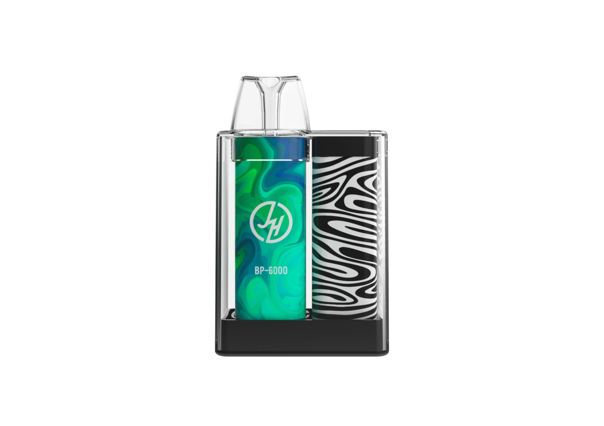 Jiuho 6000 Pffs Disposable Pod Box Disposable Vape Pape OEM بار E-Cigarette وبار Ape Wape الذي لا يمكن تفعليه