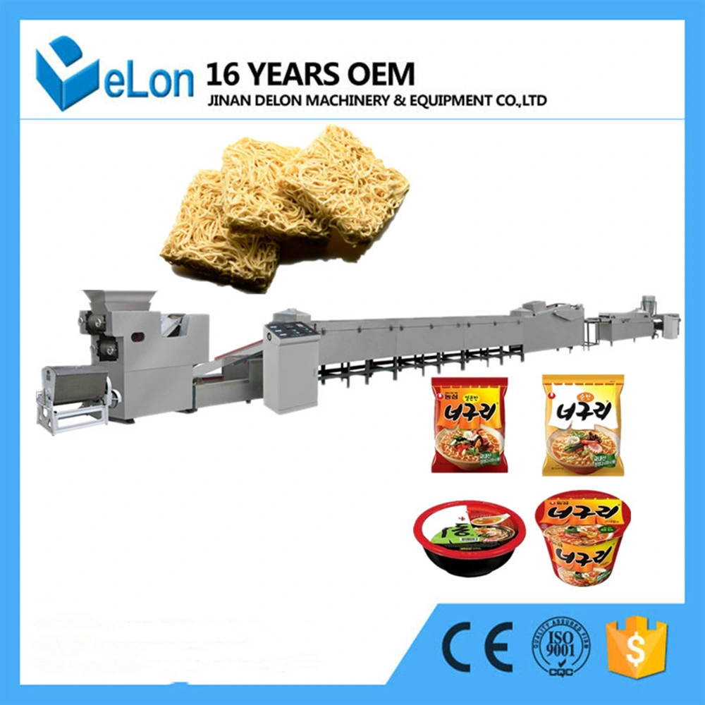 Mini Automatic Automatic Fried Instant Noodle Making Machine Processing Production Line