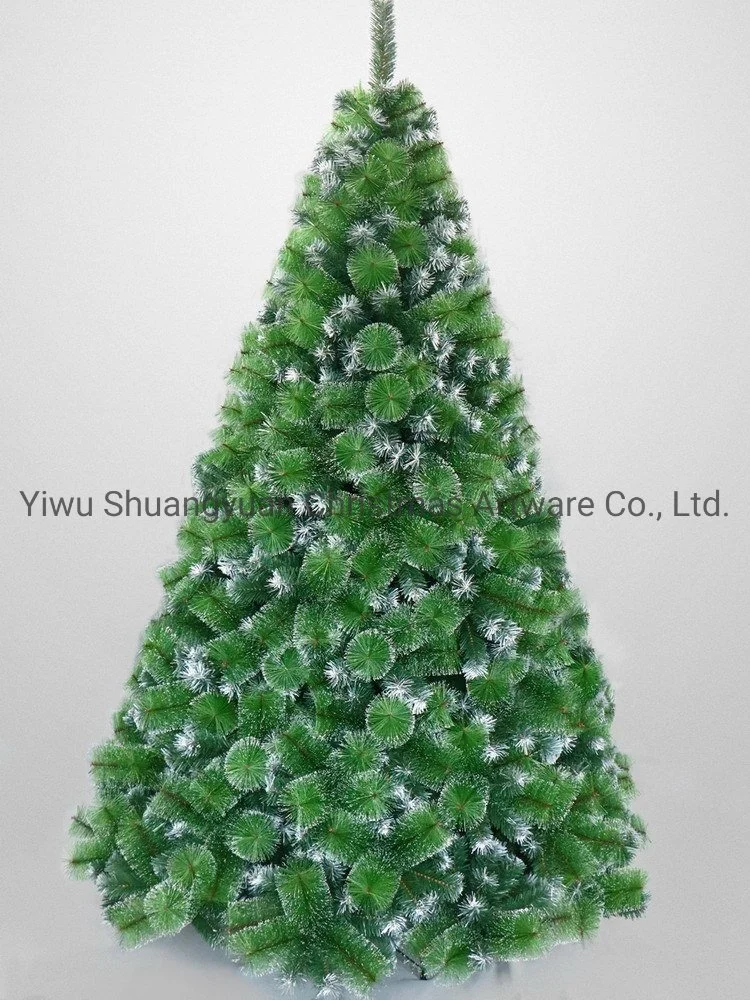 Green PVC Christmas Tree with Pine Needle for Decoration