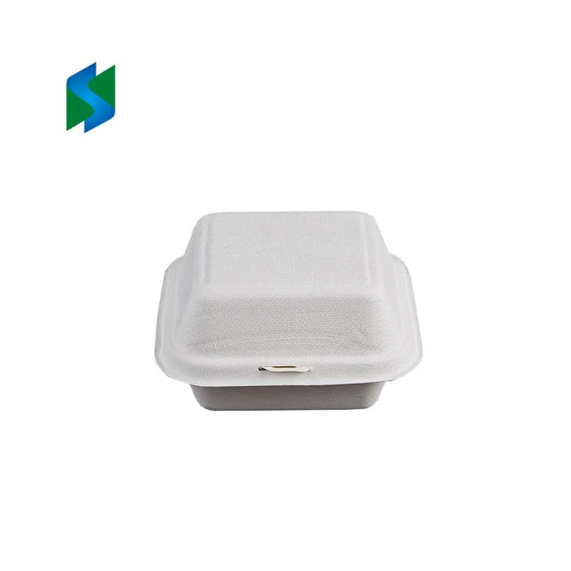 Josun Eco-Friendly Disposable Bagasse Lunch Box Wholesale/Supplier Sugarcane Pulp Molded Takeaway Box with Bulk Price