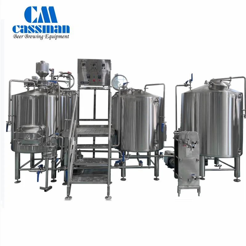 2000L Steam Heated Automatic Commercial Micro Industrial Craft Beer Brewing Equipment