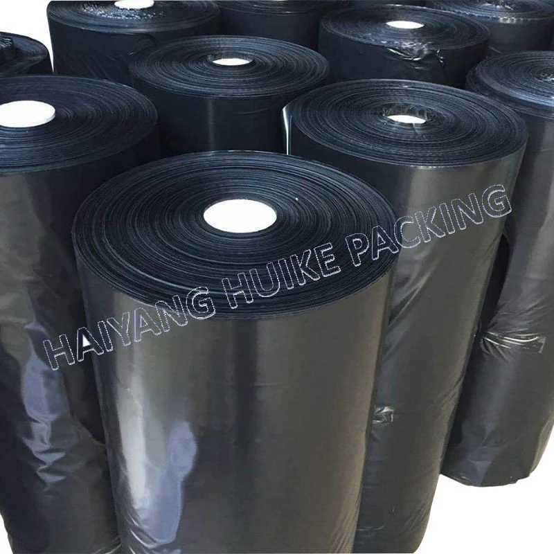 China Manufacture 10- 40 Micron Dünne Kunststoff Mulch Film / Landwirtschaftliche Kunststoff Mulch-Folie, Klar/Schwarz/Weiß