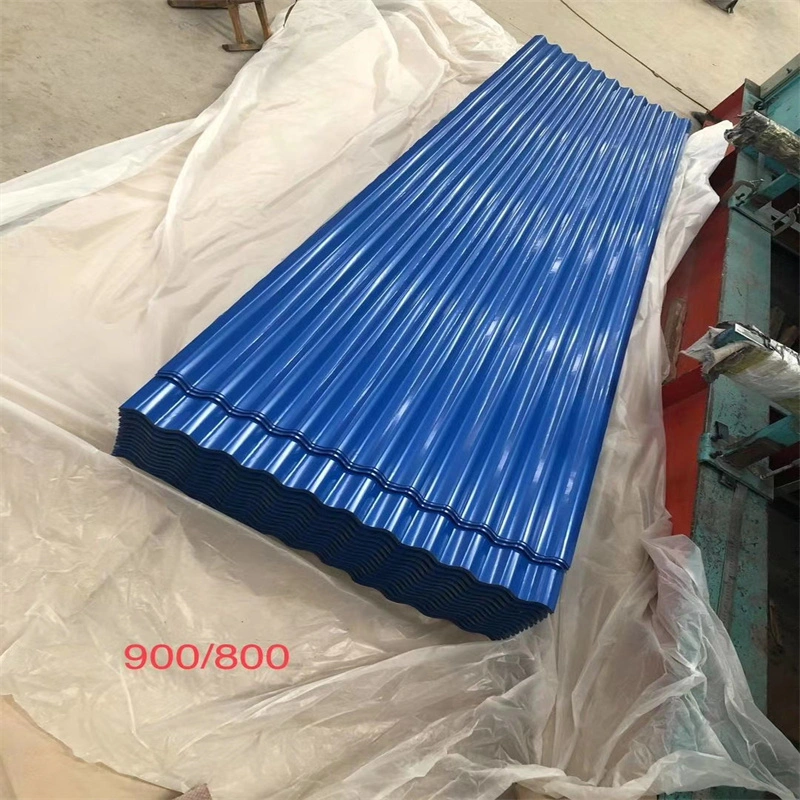Colorbond Roof Profile South America Prepainted Trapezoid Corrugated Metal Roofing Sheet