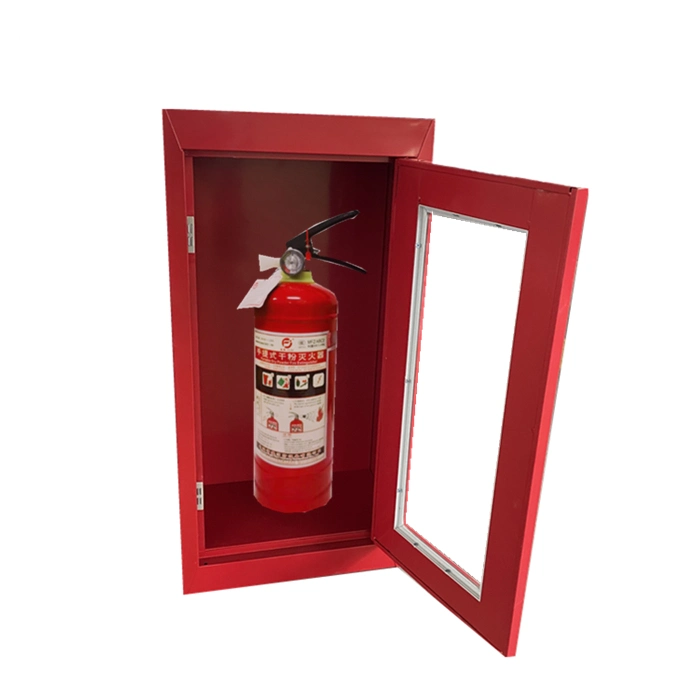Armário de incêndio para porta de vidro fábrica armário de extintor de incêndio de metal para Venda