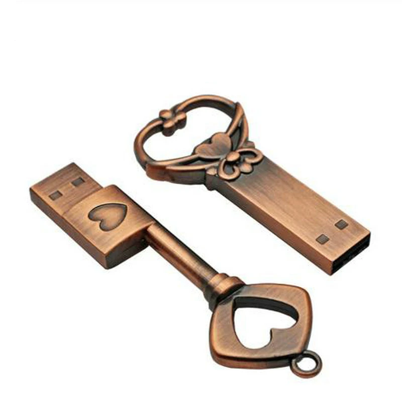 Nice Metal USB Keys Flash Drive Pendrive with Customized Logo