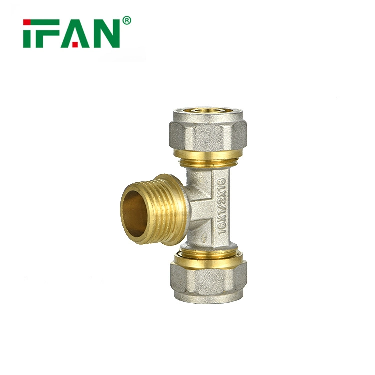 Ifan Brass Pipe Fitting Industrial Hotel Pex Compression Fittings
