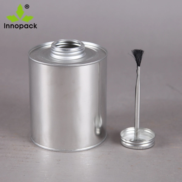 Wholesale/Supplier 947 Ml/32oz Metal Round Glue Can Tin Can with Brush Cap