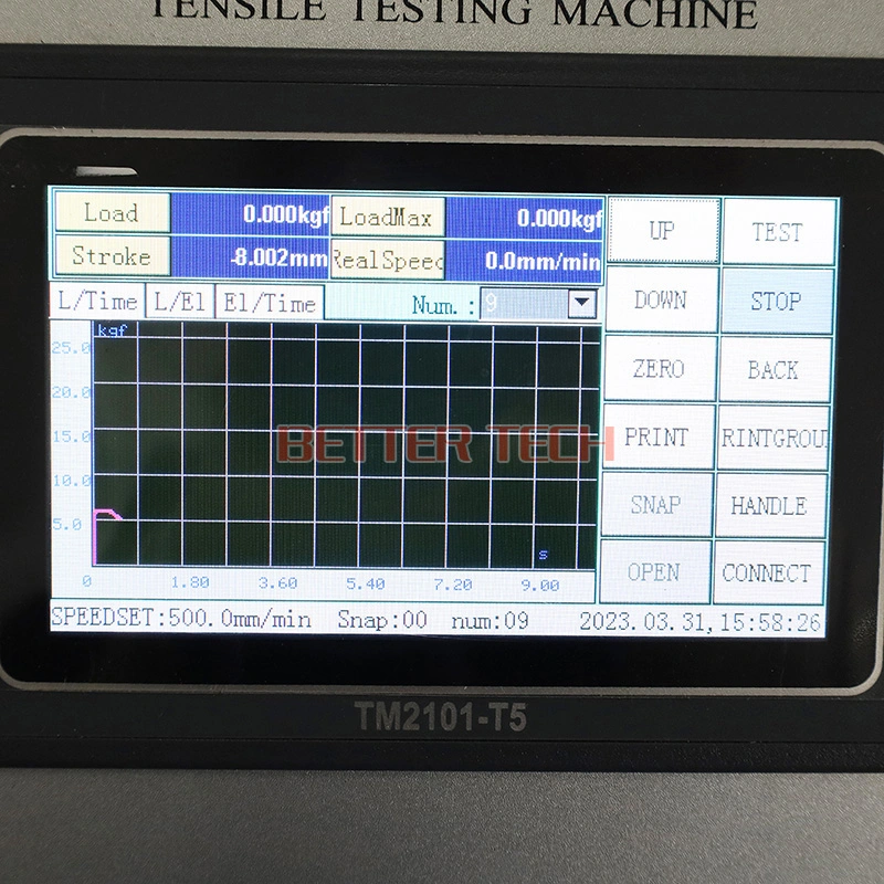 Tensión de alimentación electrónica máquina de ensayo universales