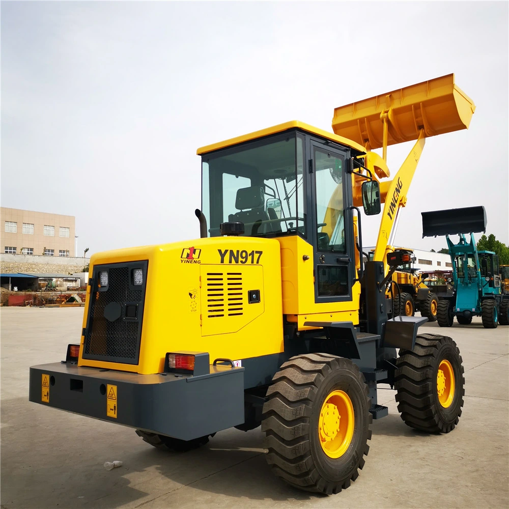 Yn917 0.5cbm 1-1.8 Ton Mini Wheel Loader