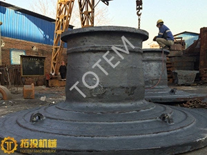 Totem OEM Dry Wet Cement Mining Ball Mill End Cover Cap