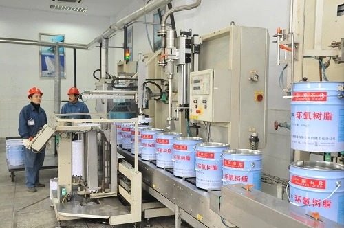 Sinopec Cyd-128 en résine époxy liquide utilisé pour revêtement transparent