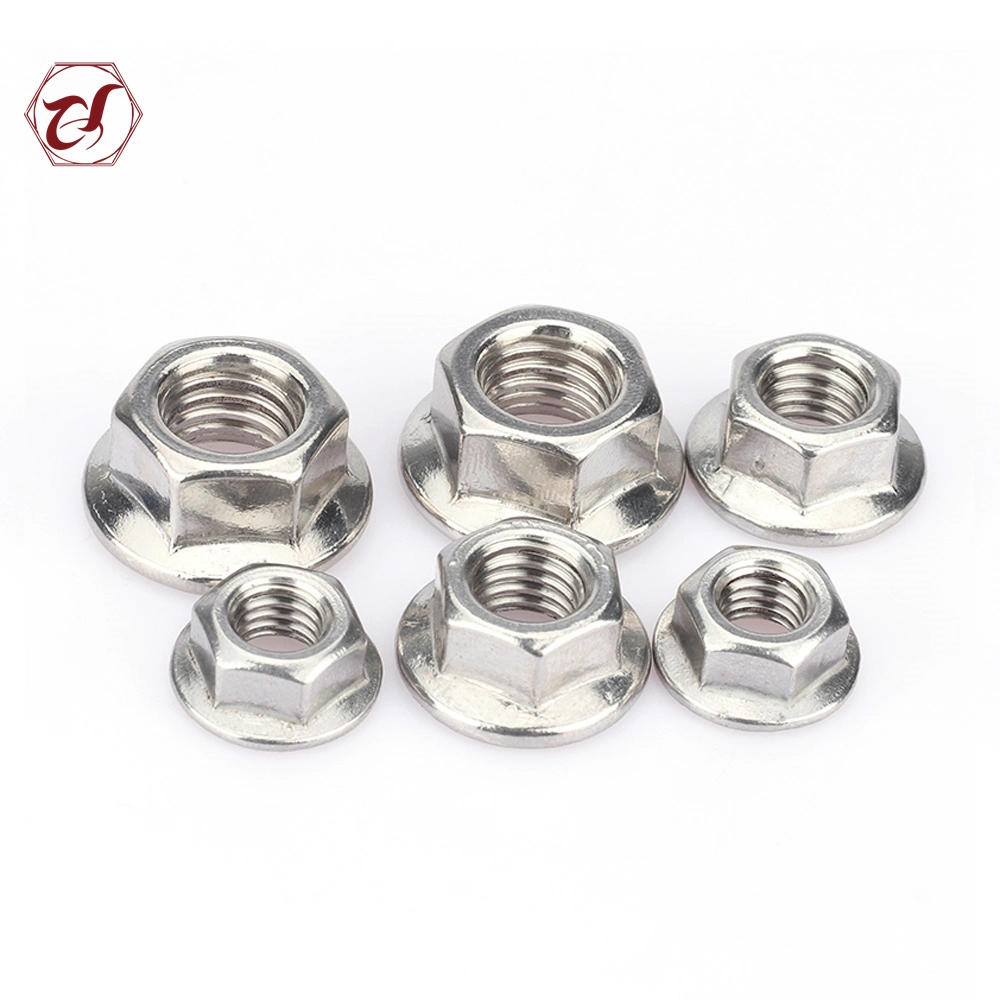 Hexagon Nuts with Flange A2-70 DIN6923 Stainless Steel 304