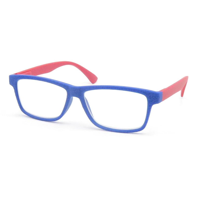 High quality/High cost performance  Cheap Vintage Cool Stylish Full Frame Square Anti Blue Light Progressive Fashion Reading Glasses Woman