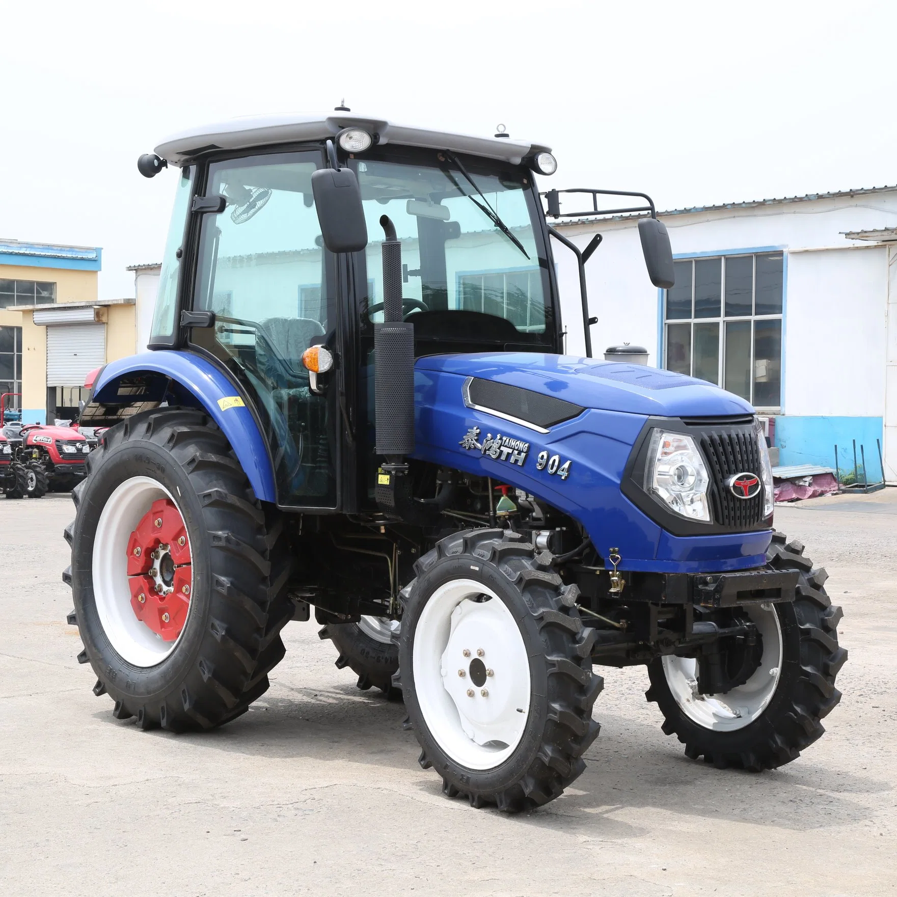 Agricultural Machinery Farm Tractor 90HP 4 Wd Tractor Matched with Loader /Back Hoe /Cultivator /Power Tiller
