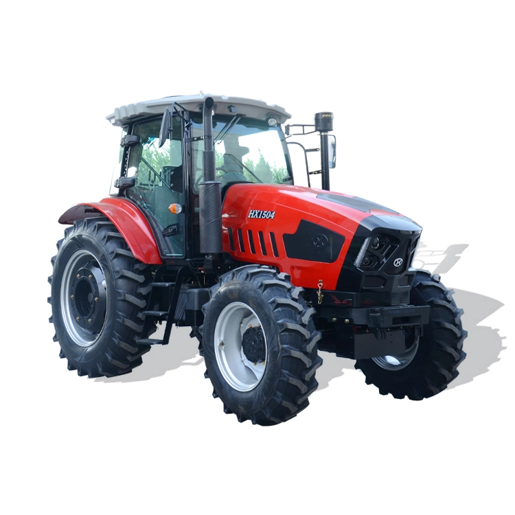 Great Reduction Lower Price 150HP 4X4 AC Cabin Hydraulic System Diesel Engine New Model Farm Tractors