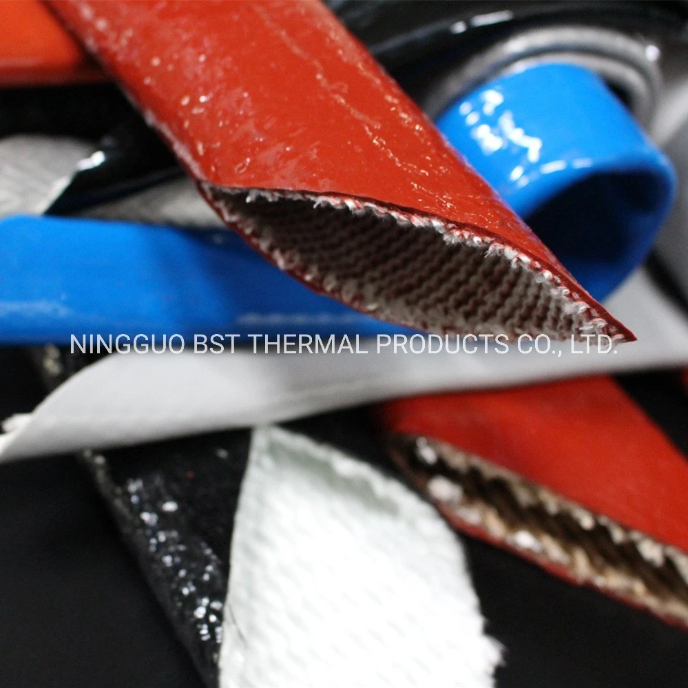 High Temperature Resistant Silicone Fiberglass hydraulic Hose Protector