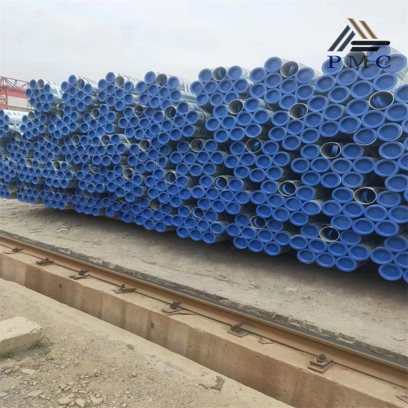 Threading Galvanized ERW Steel Pipe with Coupling