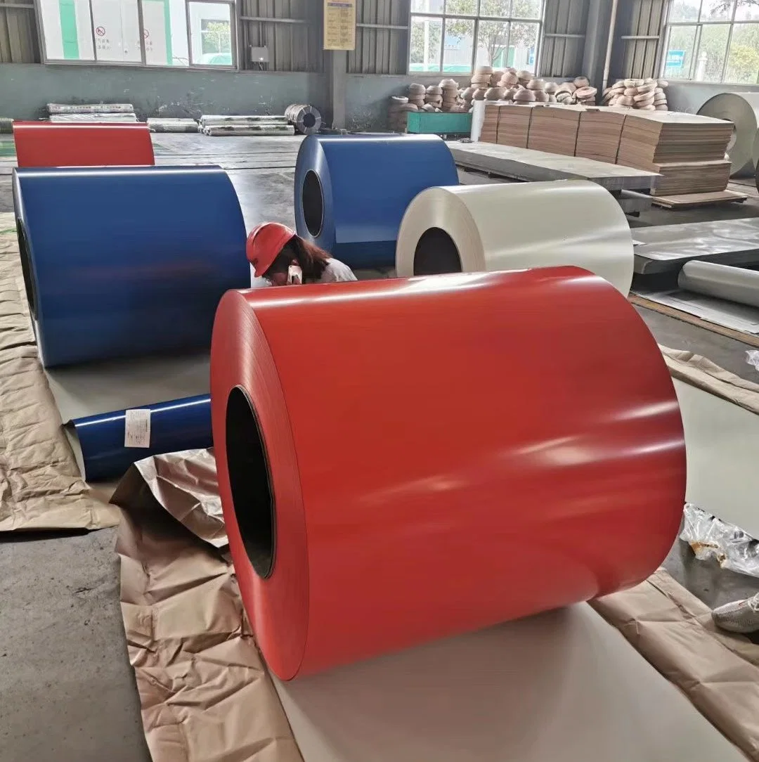 Manufacturer Customized Ral Color Coated Prepainted Galvanized Dx51d SGCC PPGI Steel Coil