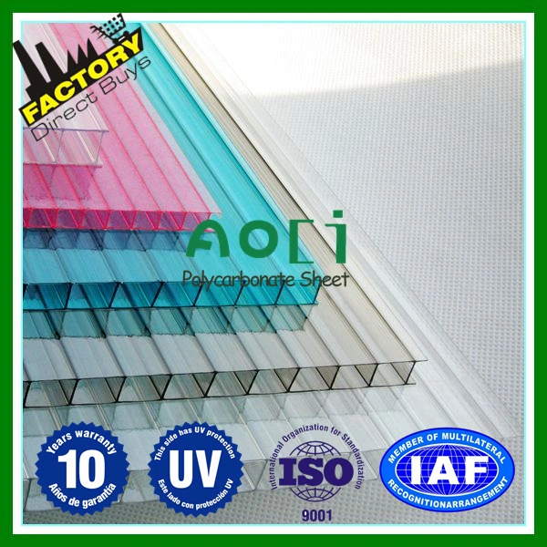 6mm 100% el primer PC policarbonato Makrolon Bayer Sheet