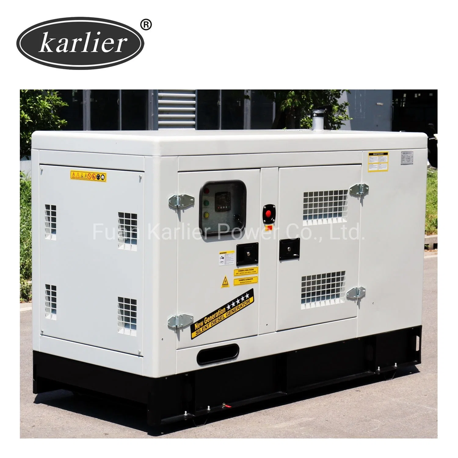 8KVA 10kVA 15kVA 20Kva 25kVA 30kVA Armario silencioso Diesel Potencia Generador eléctrico Potencia por motor Perkins