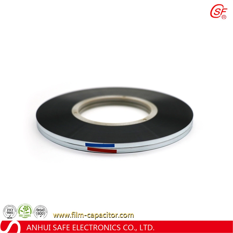 2 Micron Wave Cut Zn-Al Capacitor Grade Metalized Polypropylene Plastic Film