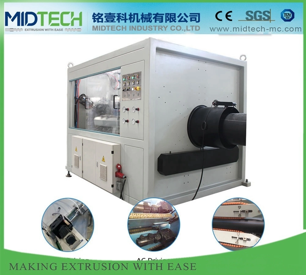 High Speed Plastic Lde HDPE Drain Pipe Making Machine Electric Duct Pipe Manufacturing Equipment