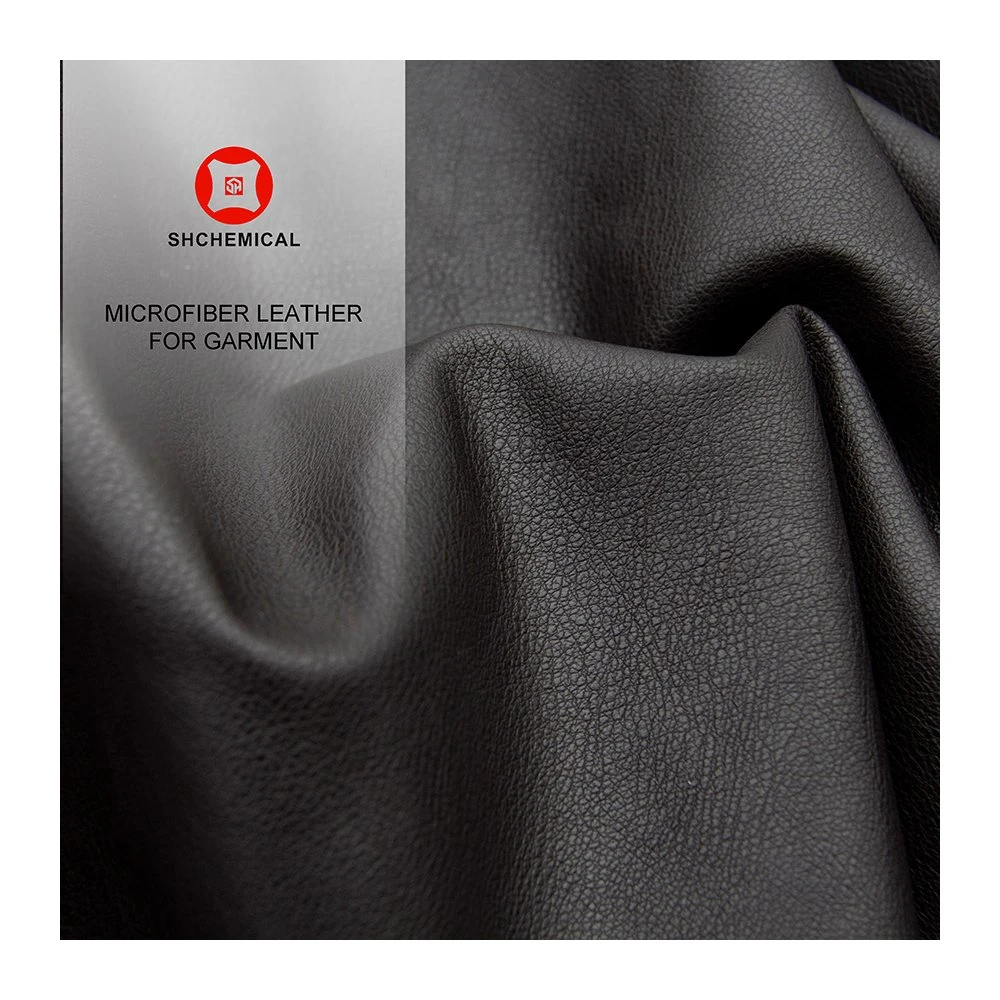 Texture Artificial Microfiber Leather Furniture Upholstery Material