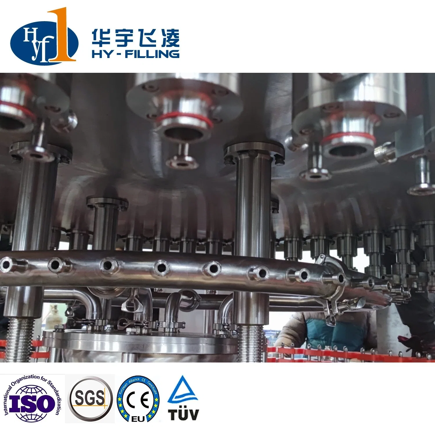 Hyf Small Business Juice Making Washing Filling Capping Machines/Production Line/Packing Machine