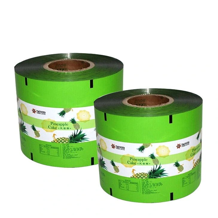 China Supplier Custom Printing Plastic Sachet Wet Wipe Automatic Packaging Film Roll