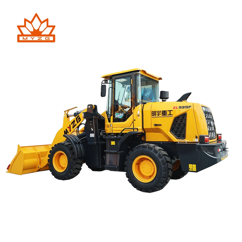 Original Factory Price Myzg CE Certified Articulated Compact Zl938f 1.8 2ton Farm Bucket Shovel Construction Equipment Machinery Small Mini Wheel Loader for Sale