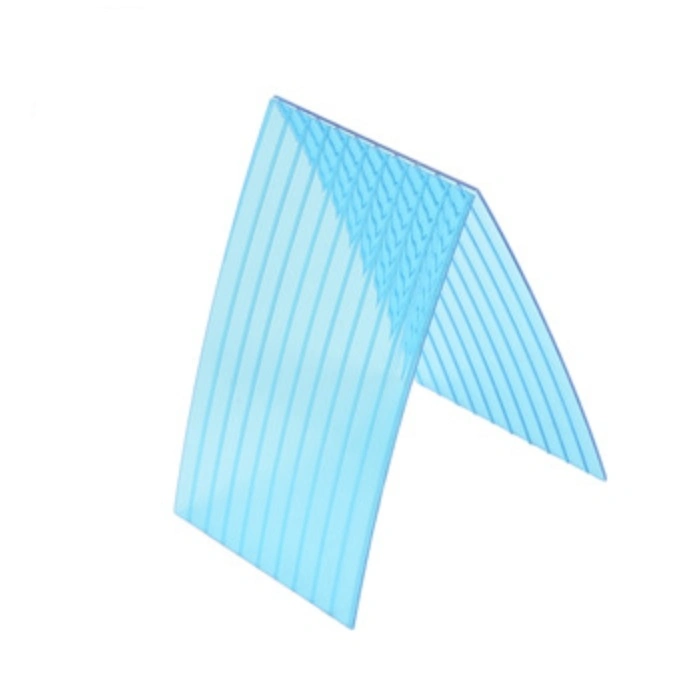 Transparent Colored Polycarbonate PC Solid Stripe Sheet