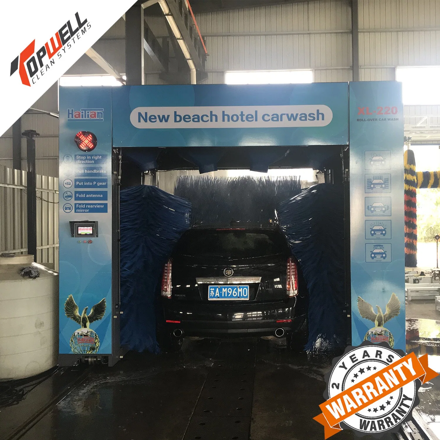 Acheter un retournement de la machine de lavage de voiture Topwell Systèmes de lavage du véhicule