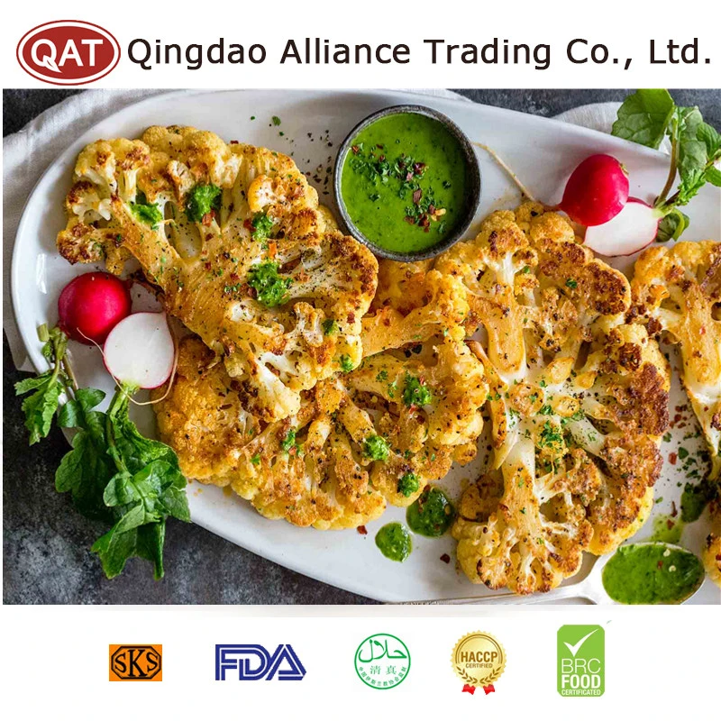 Top Quality IQF Cauliflower Steak