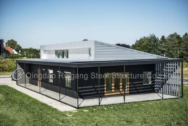 Luxueux style Préfabriqué Expandable Container famille Mod House 3 chambres Avec cuisine