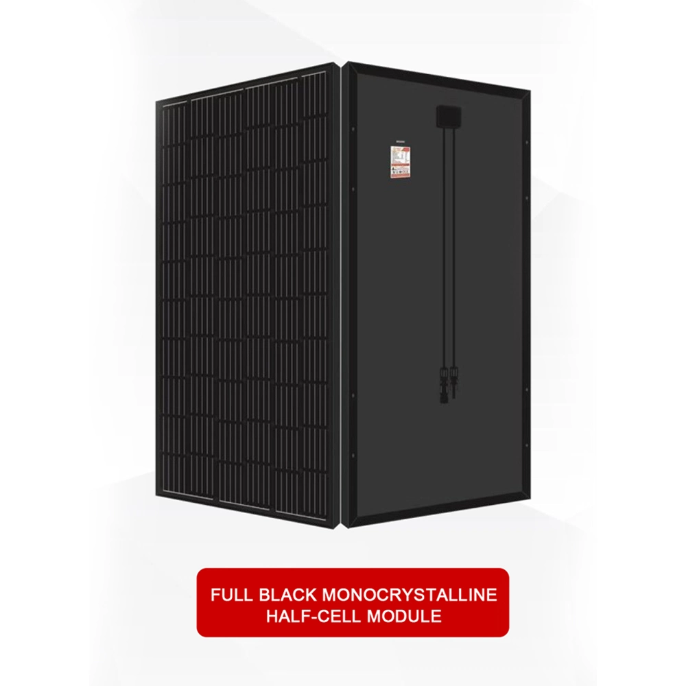 Panneaux solaires Full Black PV N Type Tier 1 550W en énergie solaire monocristalline avec des cellules solaires Longi Jinko Trina Tw Ja.