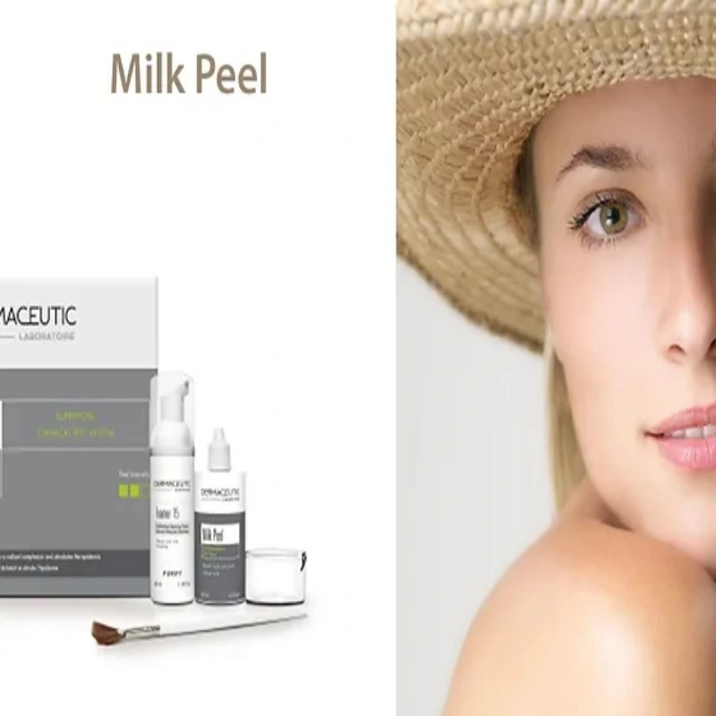 Dermaceutic Milk Peel Body Whitening and Lighten Acne Marks Making The Skin Shiny