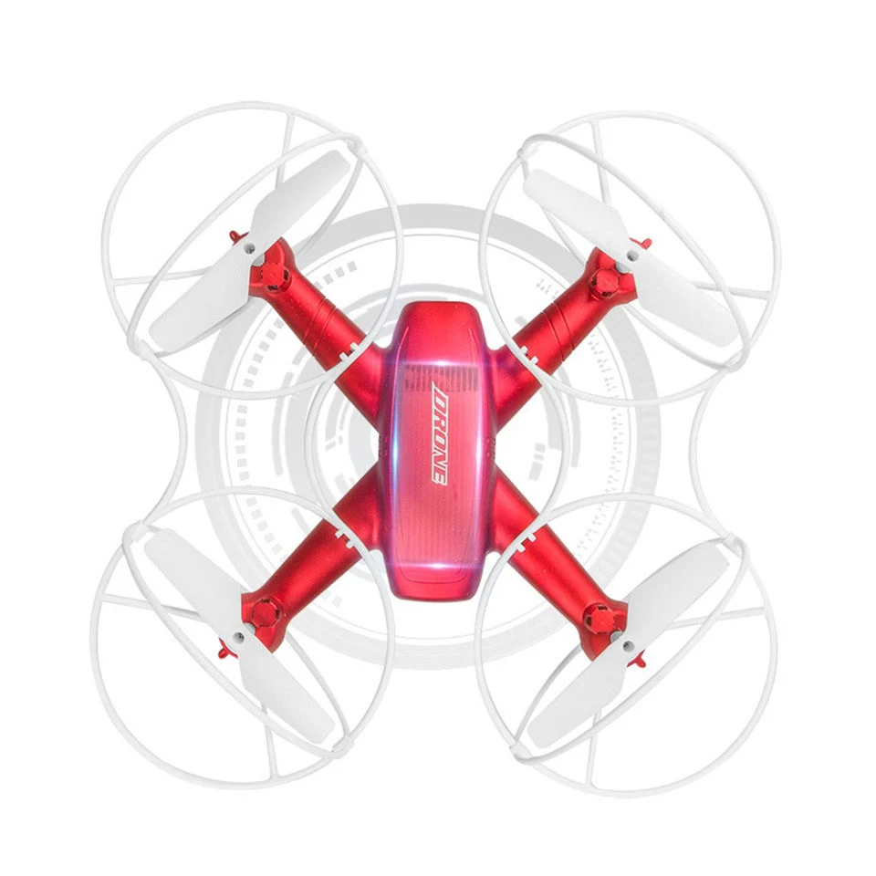 Quadcopter Uav Drone with Frame Altitude Hold Headless Mode Remote Control Drone for Kids