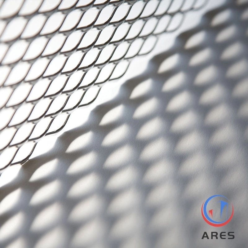 Low Price High Quality Diamond Hole Aluminium Expanded Metal Mesh for Ceiling Building