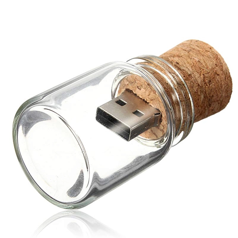 Oferta promocional de madeira do vaso deriva Stick USB drives USB flash