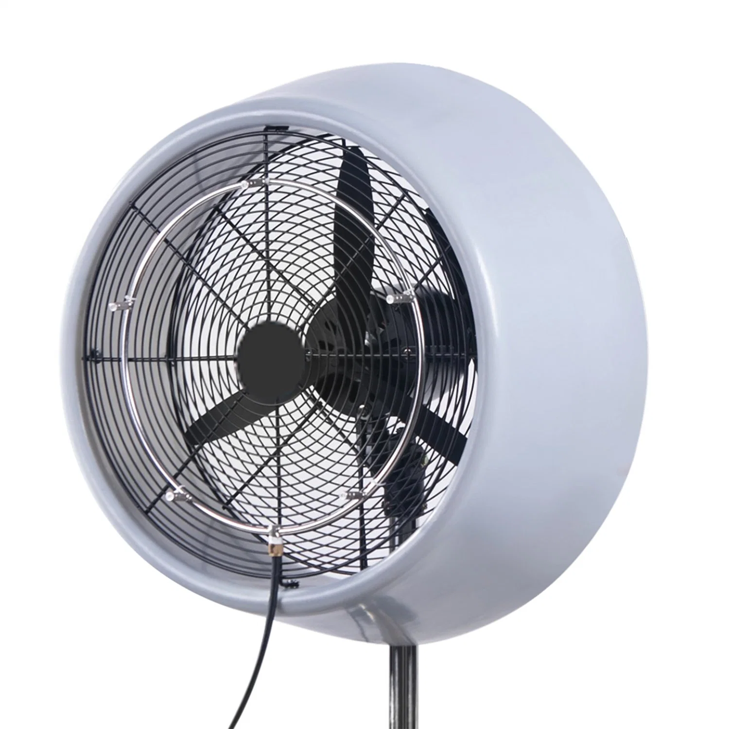 Electric Standing Pedestal Tower Air Conditioner Water Mist Fan with Air Cooler for Outdoor