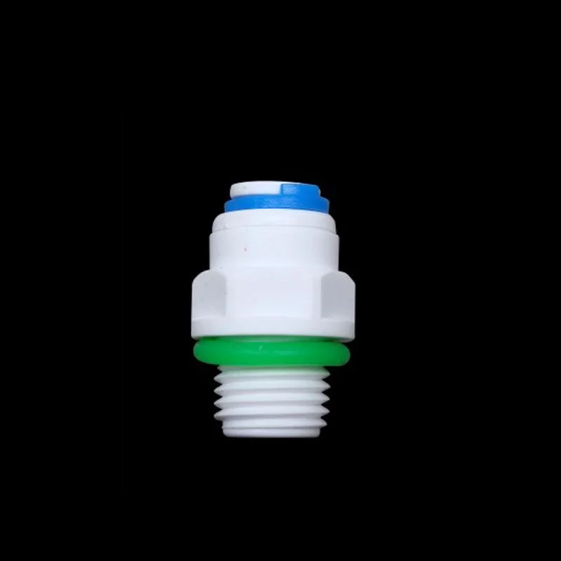 Factory Water Purifier NPT Connect Fittings Plastic Water System 1/4 3/8 Inch Nylon Pipe Connect Fitting