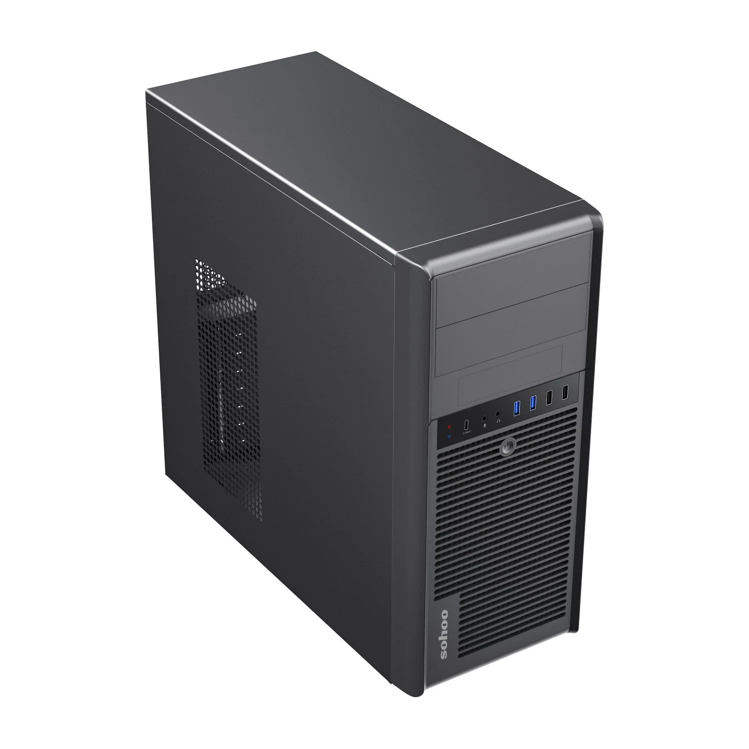 ATX Computer Case, MID-Tower PC Case with Factory Price